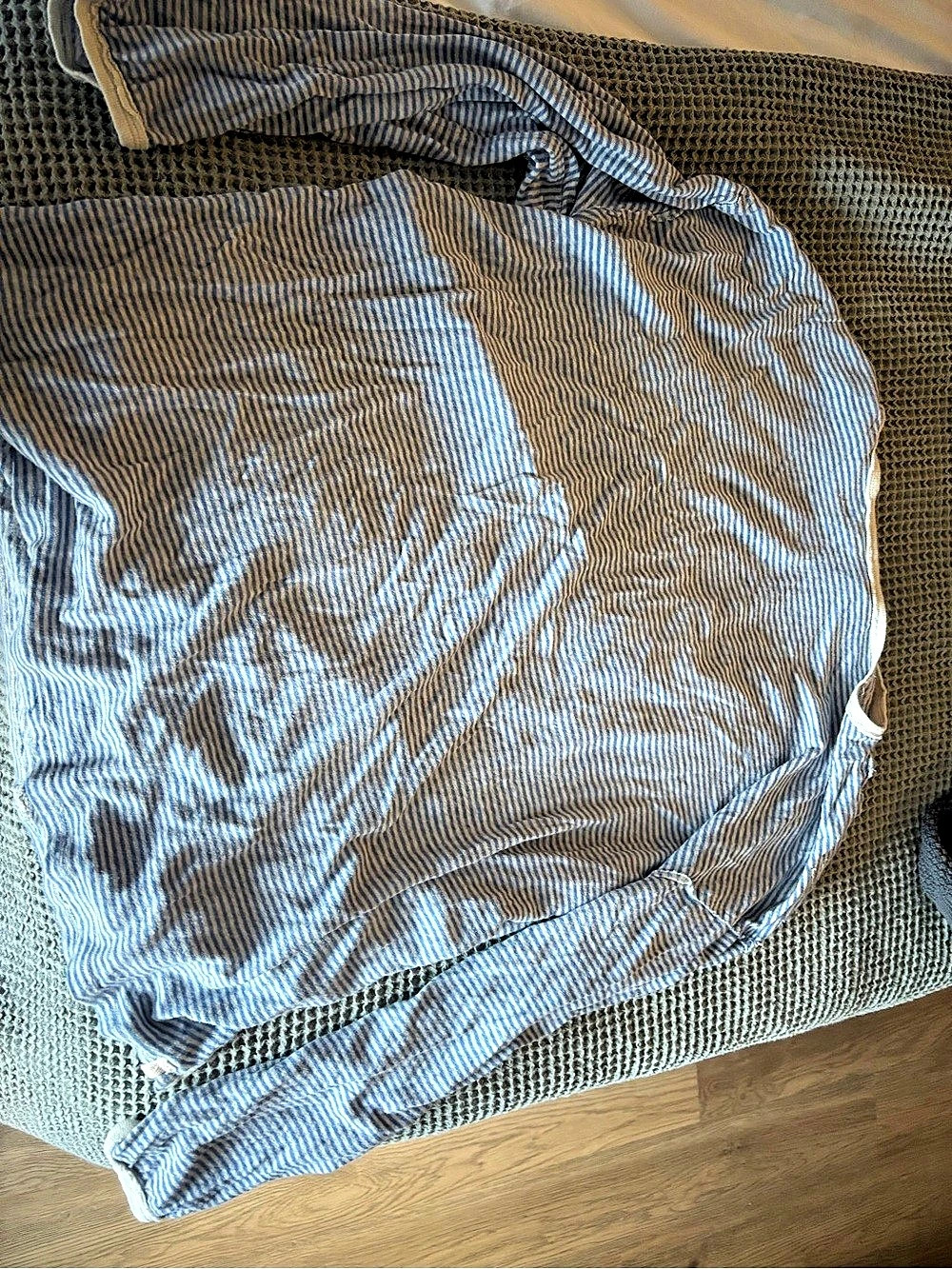 Free people Striped Top in Blue & White